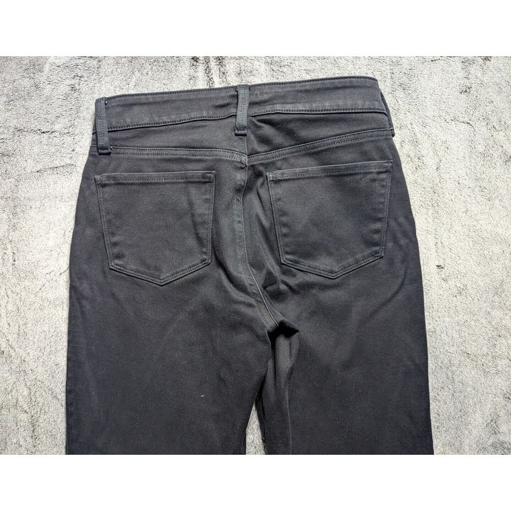 NYDJ Slightly Tapered Leg Jeans Women's Size 30 Black - Picture 10 of 12